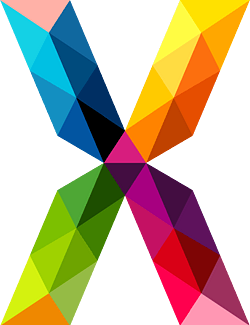 三角形英文艺术字母