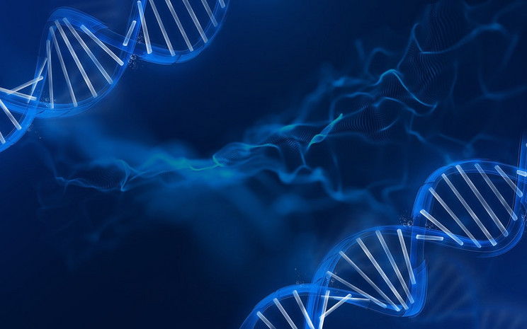 商务科技智能未来dna海报ppt背景