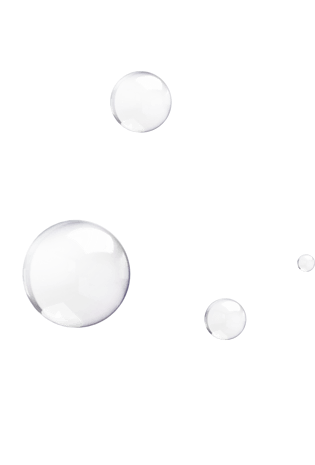 白色清新气泡漂浮