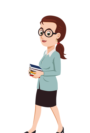 卡通女教师pngpsd2000*2000教师节素材pngpsd2000*2000卡通动漫花草