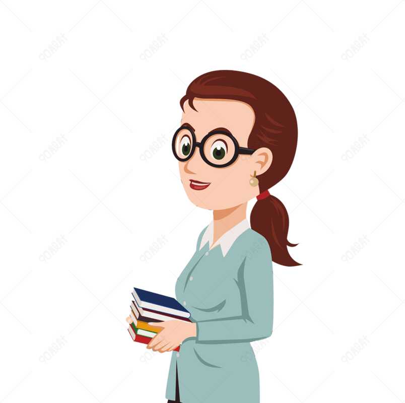 卡通女教师
