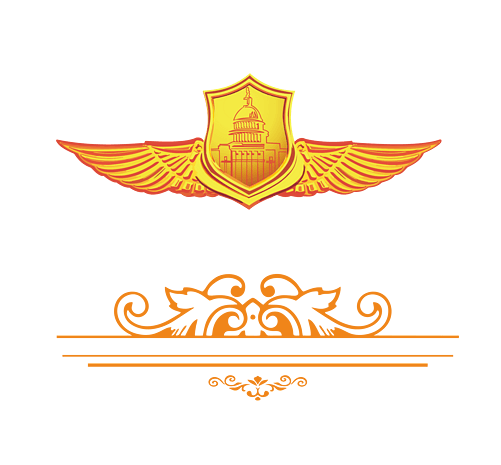 吊旗翅膀徽章pngpsd2000*2000金色英文网状字母素材&pngpsd2000*2000