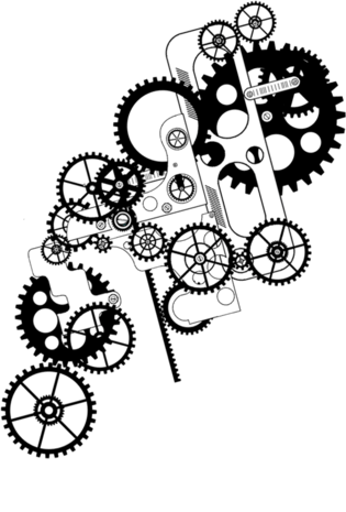 黑色机械图片大全