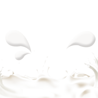 喷溅效果pngpsd2000*2000卡通牛奶奶杯手绘素材pngpsd2000*2000白色