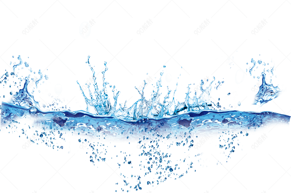 水面水花 电商元素png 90设计网