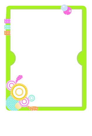 绿色简单边框图片大全