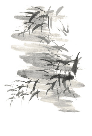 水墨竹叶图片大全 水墨竹叶图片素材 Png免费下载 90设计网