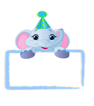 动物高清矢量电脑端 手机端卡通大象免抠素材电脑端 手机端卡通大象小