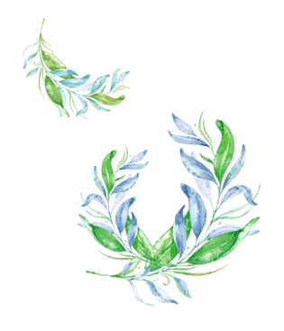 彩色树枝图片大全