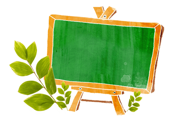 卡通动漫黑板素材