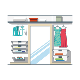 卡通衣橱图片大全