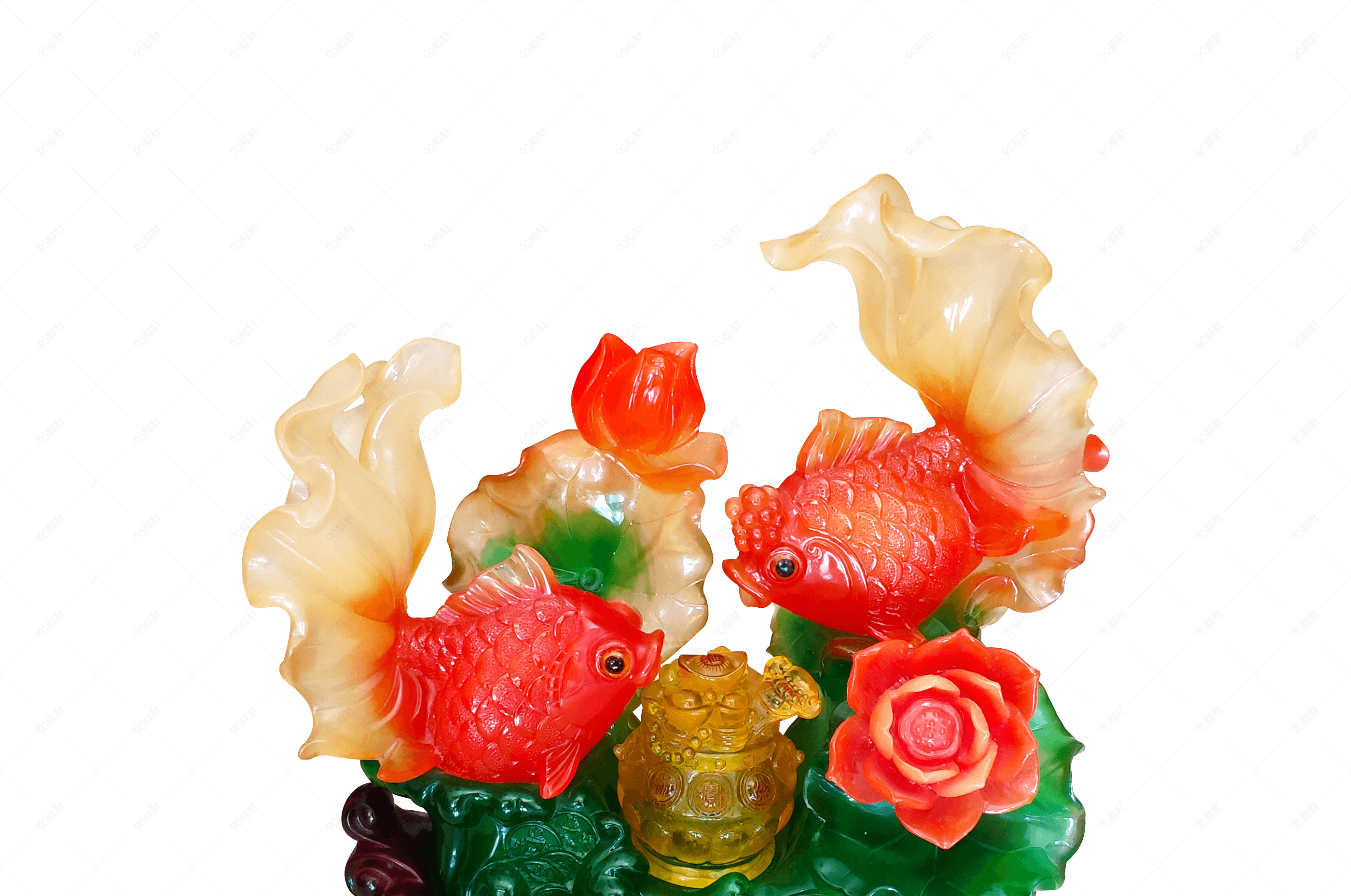 金玉满堂玉如意客厅摆件招财png