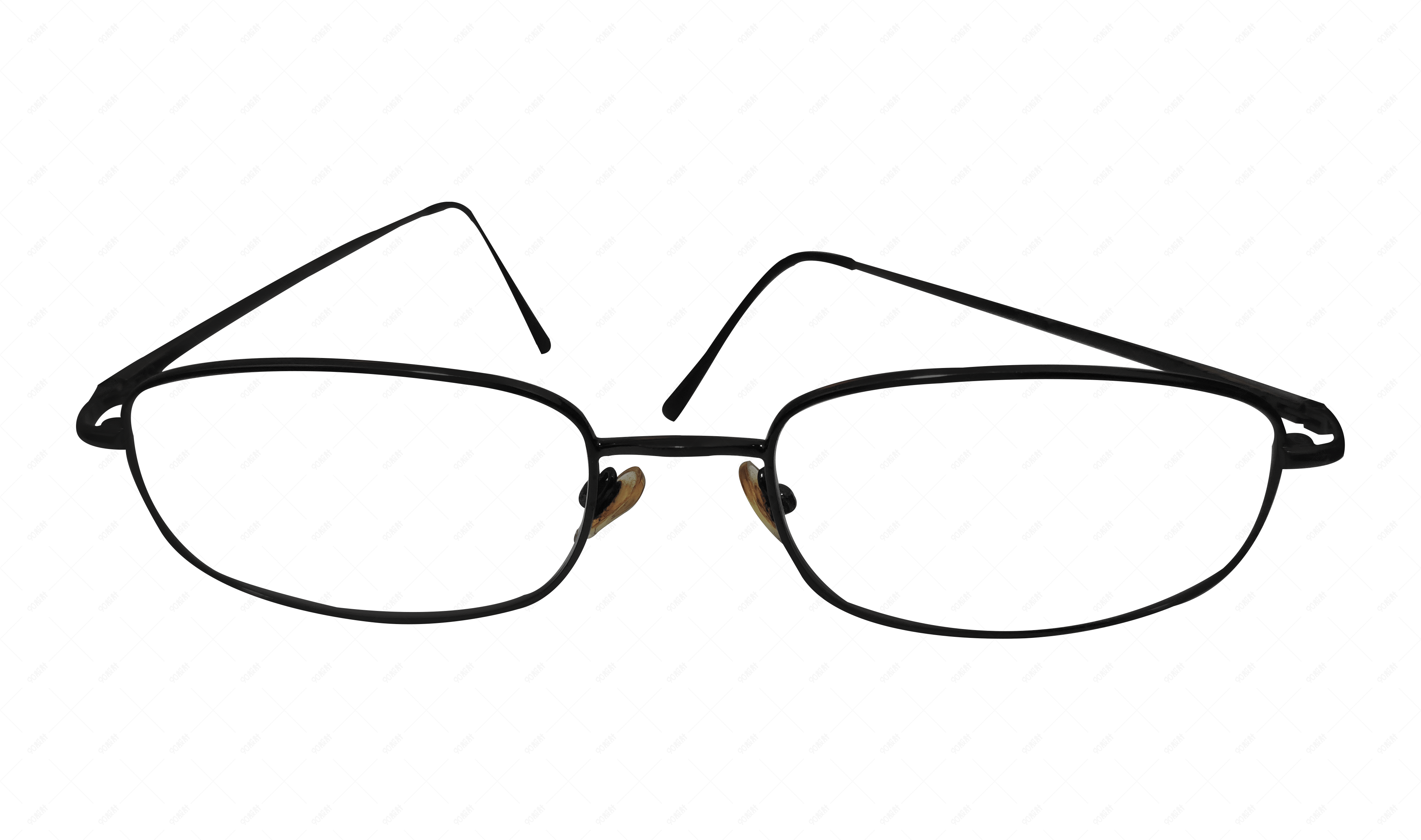 男士超轻个性平光近视眼镜png【免抠元素png】-90设计网