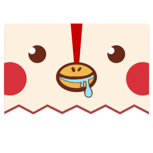 可爱吃货动漫猫咪小孩手绘宝宝卡通表情流口水全部