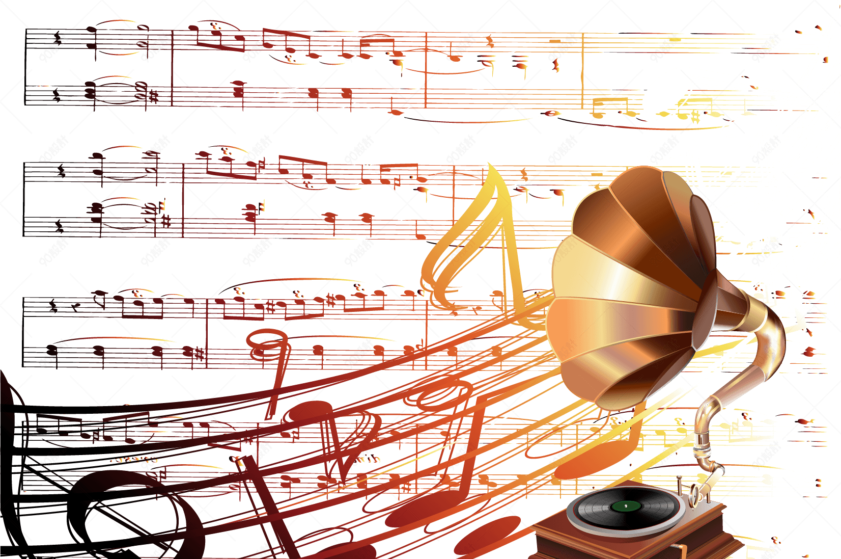 古典音乐留声机