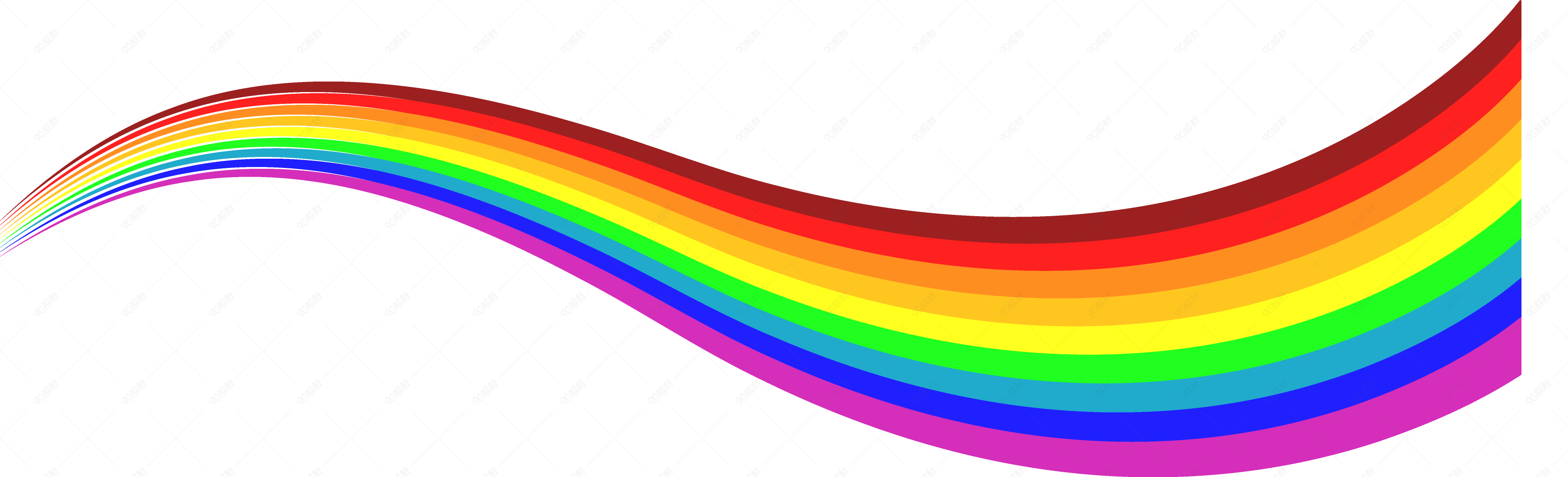 动感彩虹线