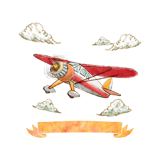 水彩战斗机