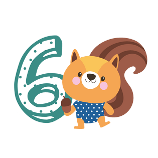 动物数字图片大全 动物数字图片素材 Png免费下载 90设计网