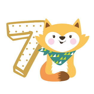 动物数字图片大全 动物数字图片素材 Png免费下载 90设计网