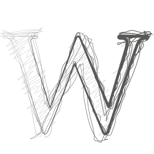 铅笔绘制字母wpngpsd2000*2000蓝色水纹字母字体wpngpsd2000*2000机械