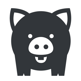 卡通黑猪图片大全