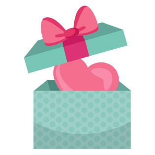 礼物打开图片大全