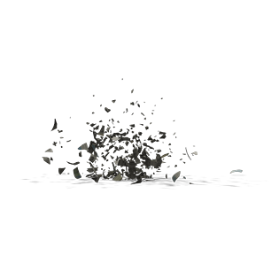 玻璃渣图片大全