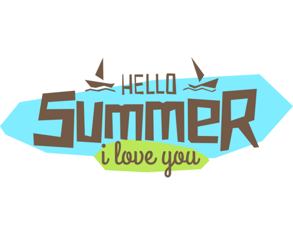 summer字体设计图片