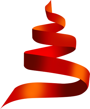 红色蝴蝶机立体彩带