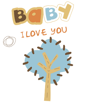 宝贝英文字体设计