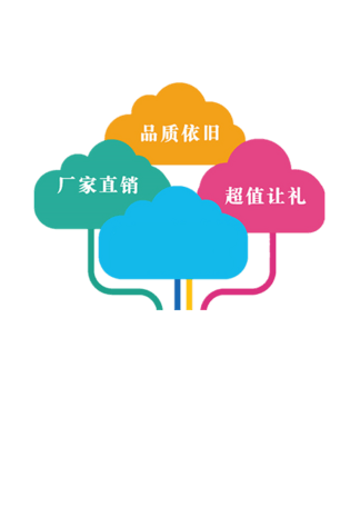 厂家直销云朵标签