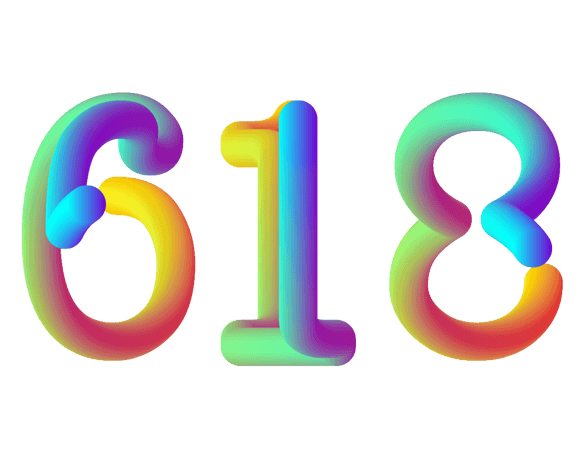 节日元素618图片大全