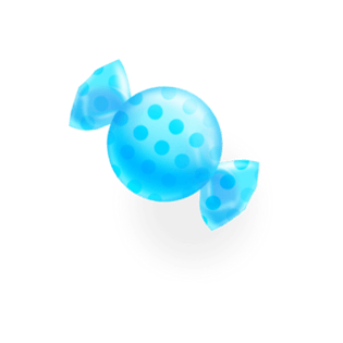 蓝色糖果图片大全