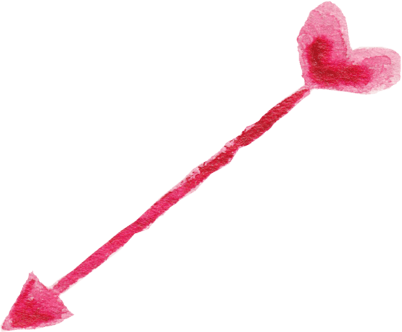 粉色爱心之箭pngpsd2000*2000黄色弯曲动感箭头pngpsd2000*2000边框