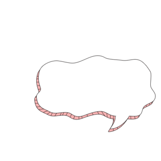 条纹对话框pngpngpsd2000*2000手绘卡通气泡对话框素材pngpngpsd2000*