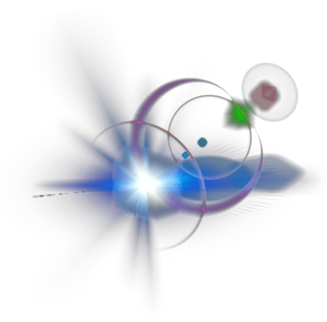 蓝光效果图片大全