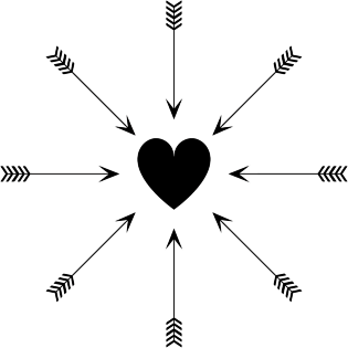 情人节箭心形装饰元素pngpsd2000*2000爱心棒棒糖与爱情鸟pngpsd2000*