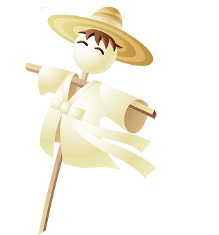 稻草人卡通图片大全