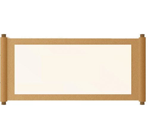 手绘书卷图片大全