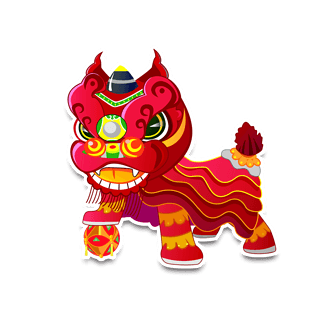 狮子中国风图片大全