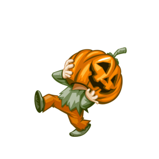 万圣节南瓜人图片大全