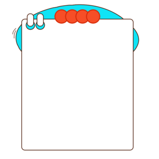 手绘卡通产品边框