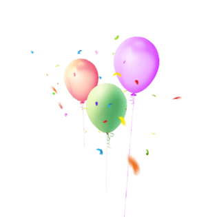 彩色氢气球图片大全