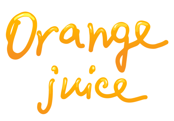卡通橙汁图片大全