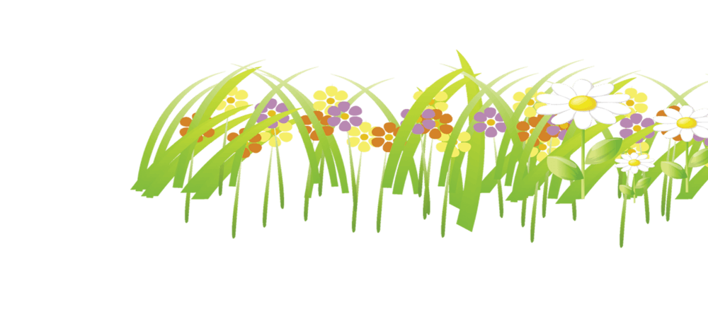 花丛卡通图片大全