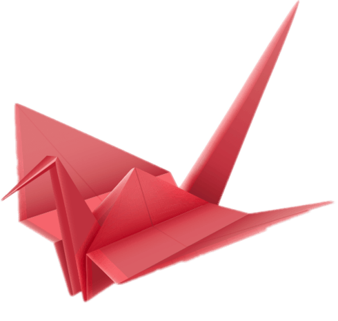 红纸鹤的原型图片