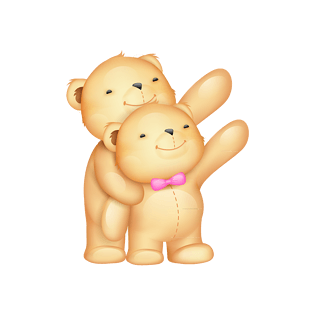 两只小熊图片大全