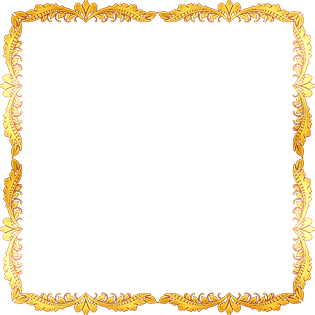 正方形花纹边框