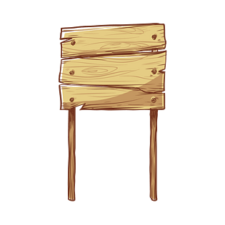 卡通木牌图片大全