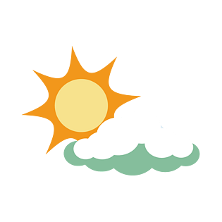 卡通云朵太阳图片大全